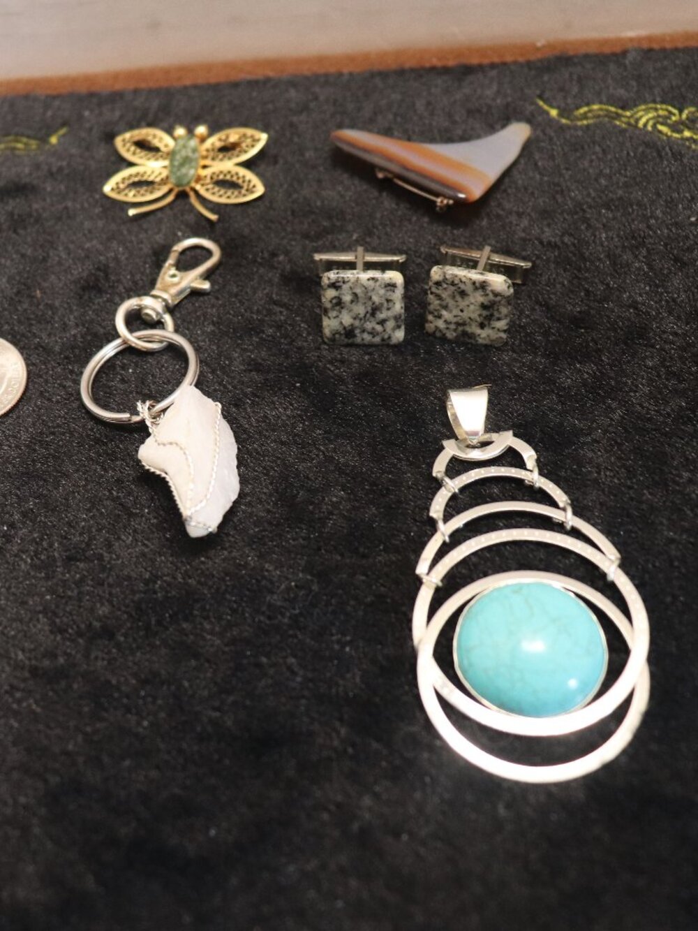 Select Assorted Semi Precious Stone Costume Jewelry